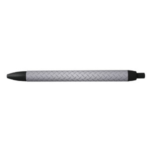 Schwarze bis graue diamantplattierte Stahl-Optik-K Kugelschreiber