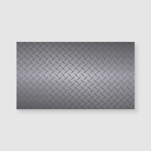Schwarze bis graue diamantplattierte Stahl-Optik-K Magnetkarte
