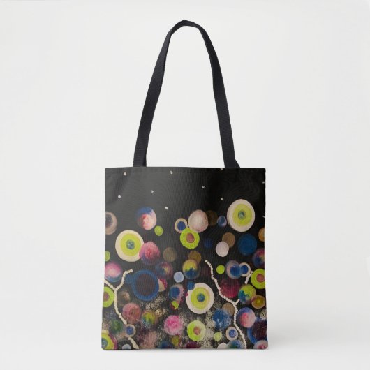 Schwarze Blasen-Tasche Tasche (Vorderseite)
