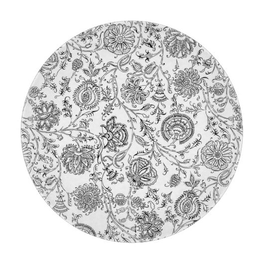 Schwarze Bläserschneide Schneidebrett (Vorderseite)