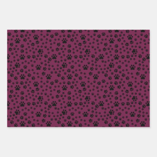 Schwarze Blätter auf Cranberry (Vorderseite)