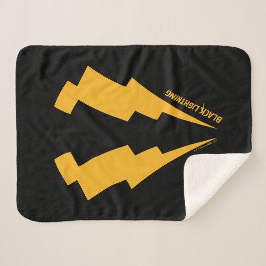 Schwarze Blitzstifte Grafik Sherpadecke (Vorderseite (Horizontal))