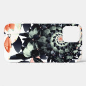 Schwarze Blume absract Case-Mate iPhone Hülle (Rückseite (Horizontal))
