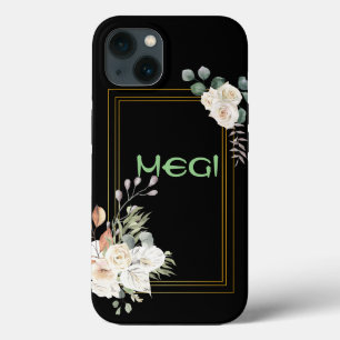 Schwarze Blume Case-Mate iPhone Hülle