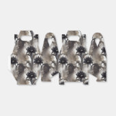 Schwarze Blume im gotischen Stil Geschenkschachtel (Ungefaltet)