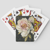 Schwarze Blume Spielkarten (Rückseite)