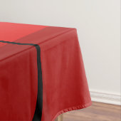 Schwarze Blume Tischdecke (Beispiel)