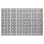Schwarze Blumenabstraktion Stoff (Yard (91,4 cm))
