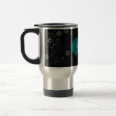 Schwarze Blüte 15 oz. Reisebusch Reisebecher (Links)