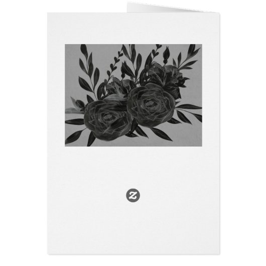 Schwarze Blüten (Hinten)