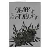 Schwarze Blüten (Vorne)