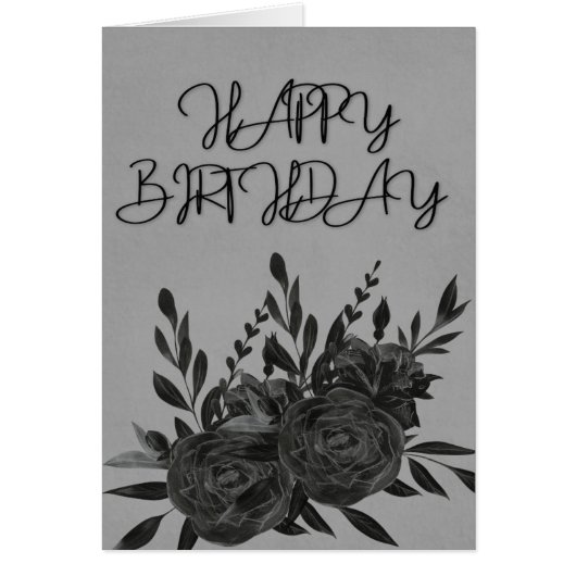 Schwarze Blüten (Vorne)