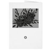 Schwarze Blüten (Hinten)