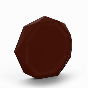 Schwarze Bohne (feste Farbe) Fotoblock
