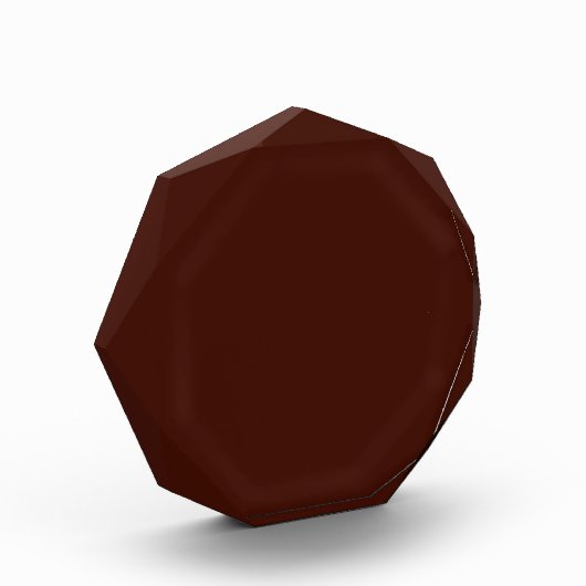 Schwarze Bohne (feste Farbe) Fotoblock (Links)