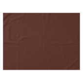 Schwarze Bohne (feste Farbe) Tischdecke (Vorderseite (Horizontal))