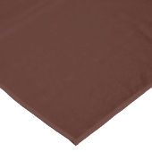 Schwarze Bohne (feste Farbe) Tischdecke (Schrägansicht)