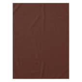 Schwarze Bohne (feste Farbe) Tischdecke (Vorderseite)