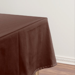Schwarze Bohne (feste Farbe) Tischdecke