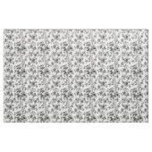 Schwarze botanische Wein-Toile Stoff (Yard (91,4 cm))