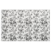 Schwarze botanische Wein-Toile Stoff (Fat Quarter (45,7 x 55,9 cm))