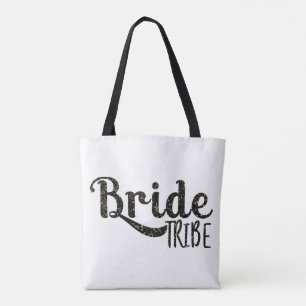 Schwarze Braut TRIBE Retro-Typ Grafikmode Tasche