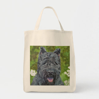 Schwarze Brindle Kunst-Tasche Bouvier DES Flandern Tragetasche