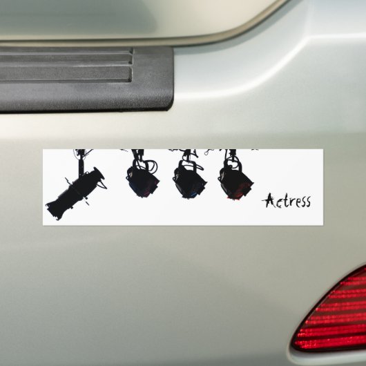 Schwarze Bühne-Licht-Silhouette-Digital-Kamera Autoaufkleber (Auf Auto)