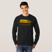 schwarze Butter T-Shirt (Vorne ganz)