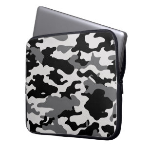 SCHWARZE CAMOUFLAGE - Elektronik-Tasche Laptopschutzhülle