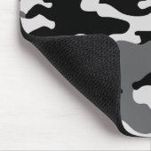 SCHWARZE CAMOUFLAGE - Mousepad (Ecke)