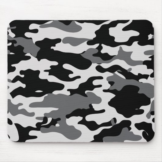 SCHWARZE CAMOUFLAGE - Mousepad (Vorne)