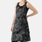 Schwarze Camouflage Schürze (InSitu)