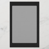Schwarze Carbon-Faser Briefpapier (Vorderseite)