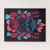 SCHWARZE CAT-BLUME FANTASY JIGSAW PUZZLE (Horizontal)