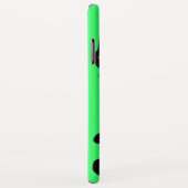 SCHWARZE CAT NINJA Hellgrün Case-Mate iPhone Hülle (Hinten/Rechts)