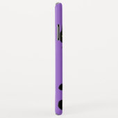 SCHWARZE CAT NINJA Lila Case-Mate iPhone Hülle (Hinten/Rechts)