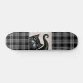 SCHWARZE CAT-Skateboarddecke Skateboard (Horizontal)