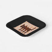 SCHWARZE CAT STRICK 7" Square Paper Teller III (Gewinkelt)