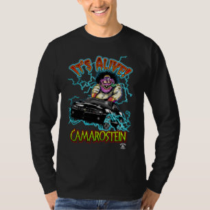 Schwarze Chevy Camaro RS lange Hülse T-Shirt