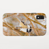 Schwarze Chickade - Original-Foto Case-Mate iPhone Hülle (Rückseite (Horizontal))