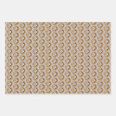 Schwarze Chickade - Original-Foto Geschenkpapier Set (Vorderseite 3)