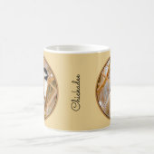 Schwarze Chickade - Original-Foto Kaffeetasse (Mittel)