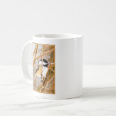 Schwarze Chickade - Original-Foto Kaffeetasse (Vorderseite Links)