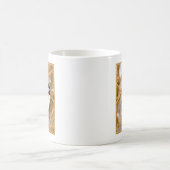 Schwarze Chickade - Original-Foto Kaffeetasse (Mittel)
