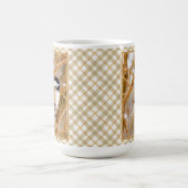 Schwarze Chickade - Original-Foto Kaffeetasse (Mittel)