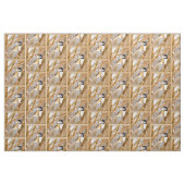 Schwarze Chickade - Original-Foto Stoff (Fat Quarter (45,7 x 55,9 cm))