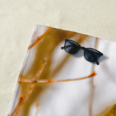 Schwarze Chickade - Original-Foto Strandtuch (Beispiel)
