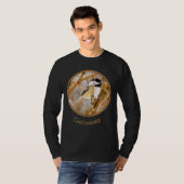 Schwarze Chickade - Original-Foto T-Shirt (Vorne ganz)