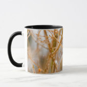 Schwarze Chickade - Original-Foto Tasse (Links)